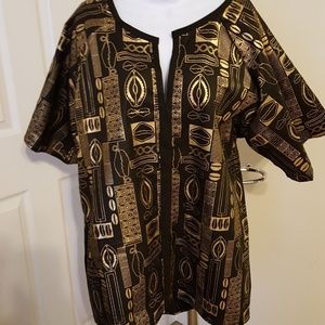 African print tunic